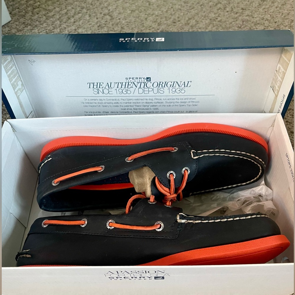 🆕 MENS Sperry AO 2 Eye Boat Shoes - Picture 4 of 5